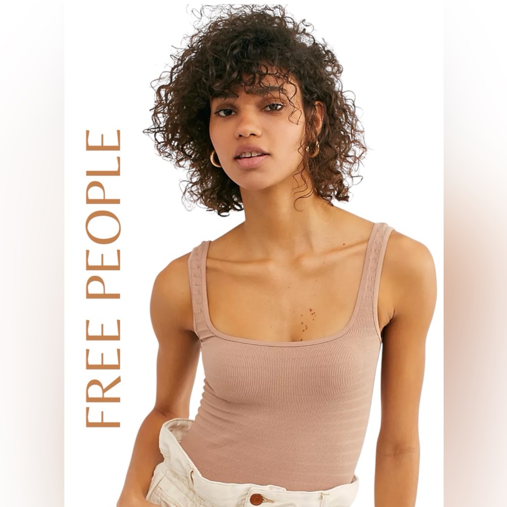 Free People Square One Seamless Cami - Picture 1 of 10